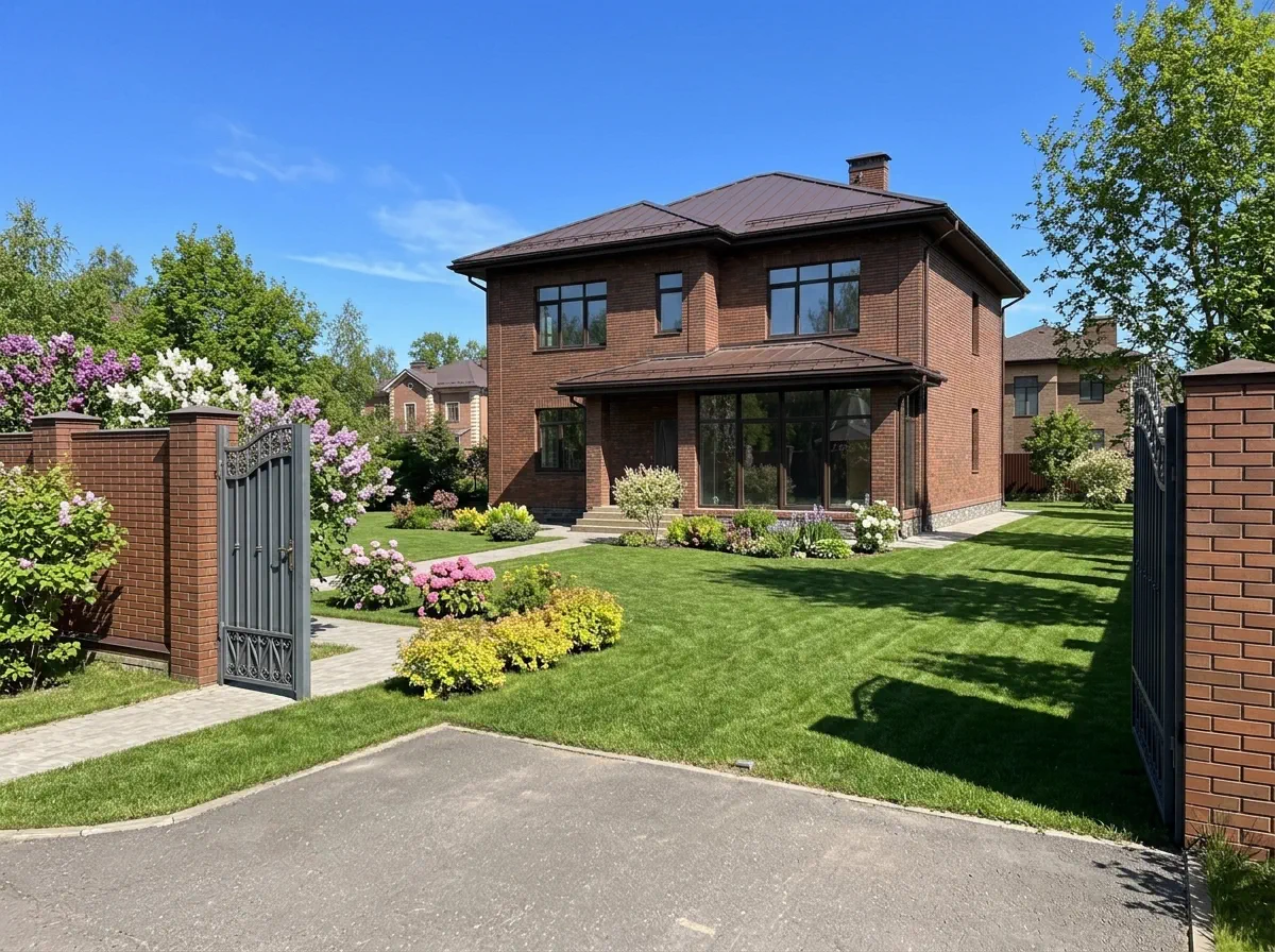 Готовый участок после дренажных работ