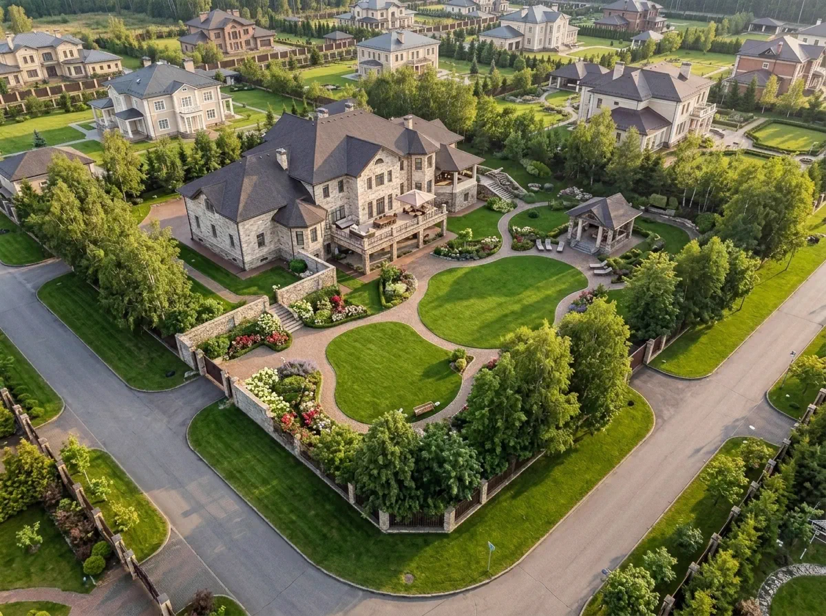 Завершённый участок после монтажа дренажной системы